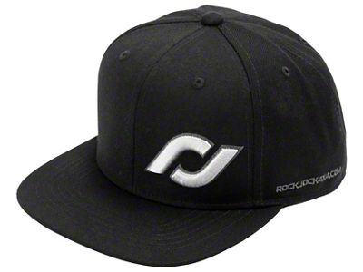 RockJock Hat w/ Gray RJ Logo Black One Size Fits All