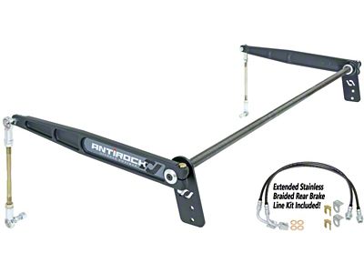 RockJock JK 4D Antirock Sway Bar Kit Rear Bolt-On Forged - CE-9900JKR4