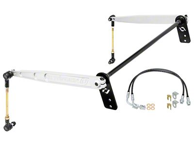 RockJock JK Antirock Sway Bar Kit 4 Door Rear Billet - RJ-236202-101