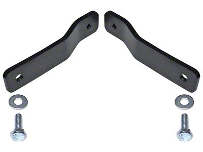 RockJock JK Brake Line Relocation Bracket Kit Rear - CE-9807RBLBK