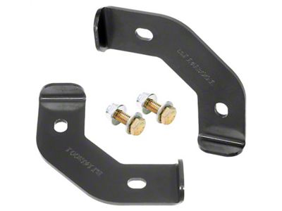RockJock JL/JT Brake Line Relocation Bracket Kit Front Pair - RJ-141300-101