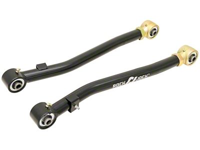 RockJock JL/JT Johnny Joint Control Arms Front Lower Adjustable Pair - CE-9818FLA