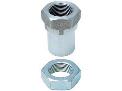 RockJock Threaded Bung With Jam Nut 1 1/4in-12 RH Thread - CE-9114B