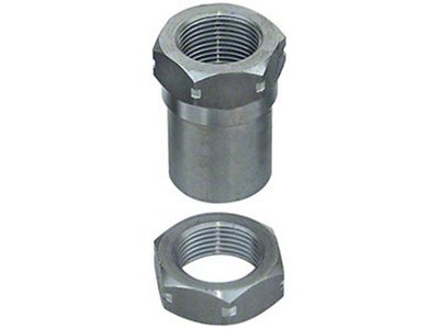 RockJock Threaded Bung With Jam Nut 1in-14 LH Thread Set - CE-9113BL