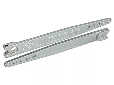 RockJock TJ/LJ Antirock Aluminum Sway Bar Arms 18in Long Machined - CE-9904-18M