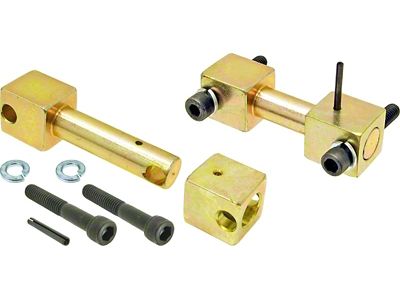 RockJock TJ/LJ Shock Bar Pin Eliminator Kit Rear Pair - CE-9161