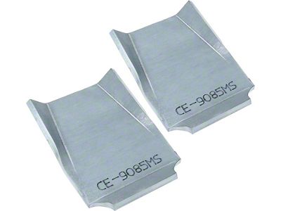 RockJock TJ/LJ/XJ/MJ/ZJ Lower Control Arm Bracket Skid Plates Front Pair - CE-9085MS