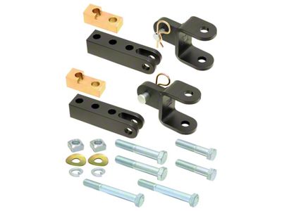 RockJock TL/LJ Tow Bar Mounting Kit Front Bolt-On w/ Mounting - CE-9033TJ