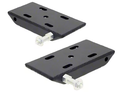 RockJock YJ Heavy Duty Spring Plates w/ Sway Bar Mounts - CE-9031F