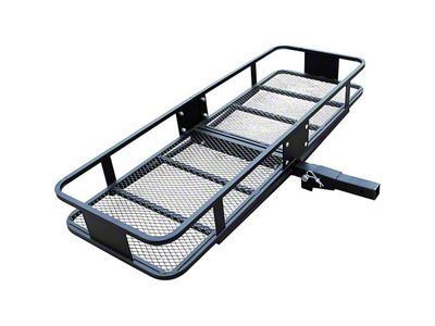 Rockland Steel Folding Hitch Cargo Carrier; 500 lb. Capacity (Universal; Some Adaptation May Be Required)