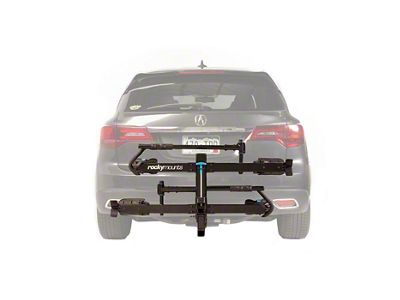 RockyMounts 1.25-Inch Receiver Hitch MonoRail Bike Rack; Carries 2 Bikes (Universal; Some Adaptation May Be Required)