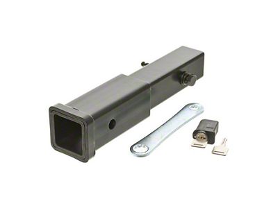 RockyMounts 2-Inch Receiver Hitch Extension; 8-Inch (Universal; Some Adaptation May Be Required)