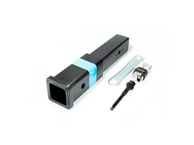 RockyMounts 2-Inch Receiver Hitch LS Extension; 8-Inch (Universal; Some Adaptation May Be Required)