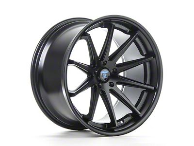 Rohana Wheels RC10 Matte Black Wheel; 20x9; 35mm Offset