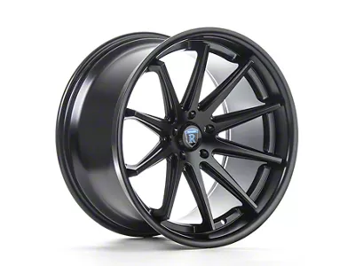 Rohana Wheels RC10 Matte Black Wheel; 22x9; 42mm Offset