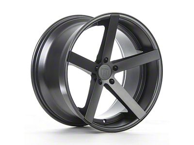 Rohana Wheels RC22 Matte Graphite Wheel; 20x10; 40mm Offset