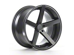 Rohana Wheels RC22 Matte Graphite Wheel; 20x9; 15mm Offset; 5x114.3mm Bolt Pattern; 73.10mm Hub Bore