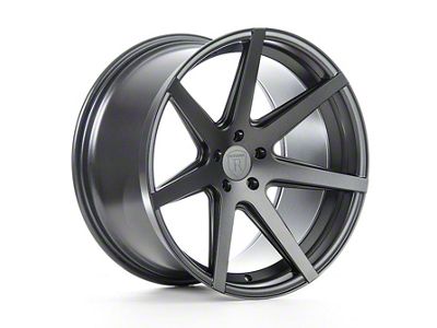Rohana Wheels RC7 Matte Graphite Wheel; 20x11; 28mm Offset; 5x112mm Bolt Pattern; 66.56mm Hub Bore
