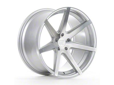 Rohana Wheels RC7 Silver Machined Wheel; 20x11; 28mm Offset; 5x120mm Bolt Pattern; 74.10mm Hub Bore