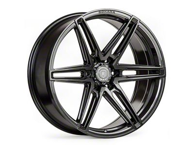 Rohana Wheels RFV1 Gloss Graphite Wheel; 22x9.5; 22mm Offset
