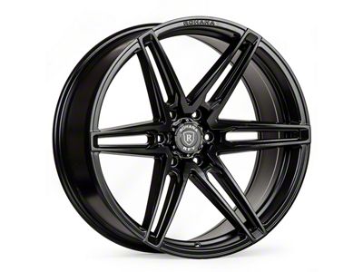 Rohana Wheels RFV1 Matte Black Wheel; 22x9.5; 22mm Offset; 6x139.7mm Bolt Pattern; 78.10mm Hub Bore