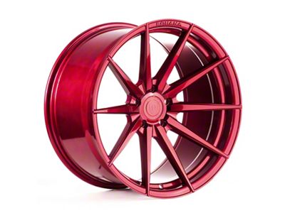 Rohana Wheels RFX1 Gloss Red Wheel; 20x10; 25mm Offset