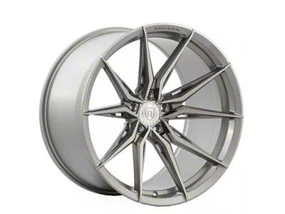 Rohana Wheels RFX13 Brushed Titanium Wheel; 20x10; 33mm Offset