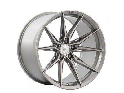 Rohana Wheels RFX13 Brushed Titanium Wheel; 20x11; 35mm Offset