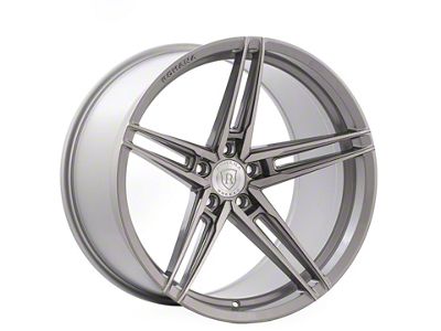 Rohana Wheels RFX15 Brushed Titanium Wheel; 20x11; 20mm Offset