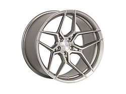 Rohana Wheels RFX11 Brushed Titanium Wheel; 19x9.5; 40mm Offset; 5x114.3mm Bolt Pattern; 73.10mm Hub Bore (04-14 Impreza WRX STI, WRX STI Limited)