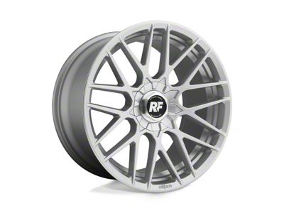 Rotiform RSE Gloss Silver Wheel; 19x10; 35mm Offset; 5x112/5x114.3mm Bolt Pattern; 72.56mm Hub Bore