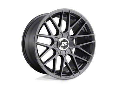 Rotiform RSE Matte Anthracite Wheel; 19x8.5; 35mm Offset; 5x112/5x114.3mm Bolt Pattern; 72.56mm Hub Bore