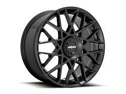 Rotiform BLQ-C Matte Black Wheel; 19x8.5; 35mm Offset; 5x112mm Bolt Pattern; 66.56mm Hub Bore