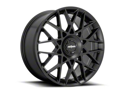 Rotiform BLQ-C Matte Black Wheel; 19x8.5; 35mm Offset