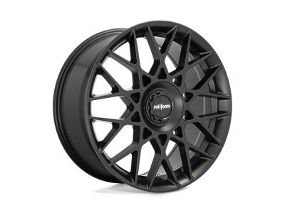 Rotiform BLQ-C Satin Black Wheel; 19x8.5; 35mm Offset