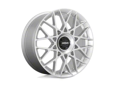 Rotiform BLQ-C Gloss Silver Wheel; 19x8.5; 35mm Offset