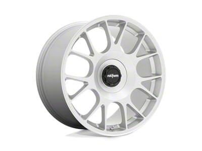 Rotiform TUF-R Silver Wheel; 20x8.5; 45mm Offset; 5x112/5x114.3mm Bolt Pattern; 72.56mm Hub Bore