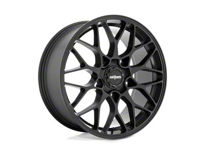 Rotiform R190 Matte Black Wheel; 19x8.5; 35mm Offset