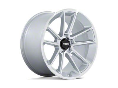 Rotiform BTL Gloss Silver with Machined Face Wheel; 22x10; 30mm Offset