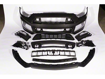 Roush 2015-2017 Ford Mustang Complete Unpainted Front Fascia Kit w/o - 421843