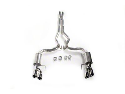 Roush 2018-2024 Ford Mustang 5.0L V8 Cat-Back Exhaust Kit Fastback - 422093