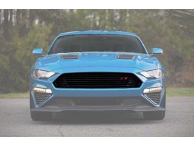 Roush 2018+ Ford Mustang Black Upper Grille Kit - 422275