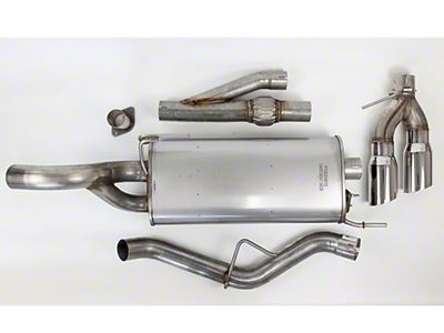 Roush 2021+ Ford F-150 Active-Ready Cat-Back Exhaust - 422264