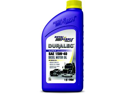 Royal Purple Duralec Super Diesel 15W-40 CK-4 Motor Oil - 06154