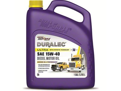Royal Purple Duralec Ultra Diesel 15W-40 CK-4 Motor Oil - 80561