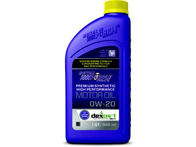 Royal Purple Premium Synthetic High Performance Multi-Grade 0W-20 Motor Oil - 06020