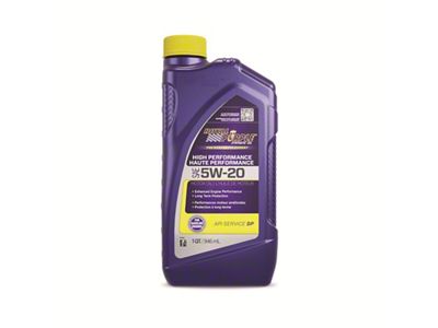 Royal Purple Synthetic High Performance 5W-20 Motor Oil Canada - 26520