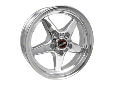 Race Star 92 Drag Star Polished Wheel; 15x5; -15.80mm Offset