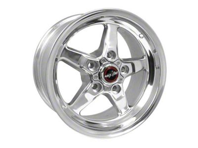 Race Star 92 Drag Star Polished Wheel; Direct Drill; 15x8; 19mm Offset