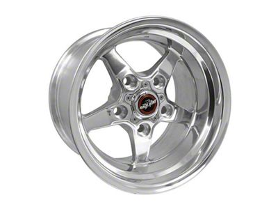Race Star 92 Drag Star Polished Wheel; 17x10.5; 20mm Offset